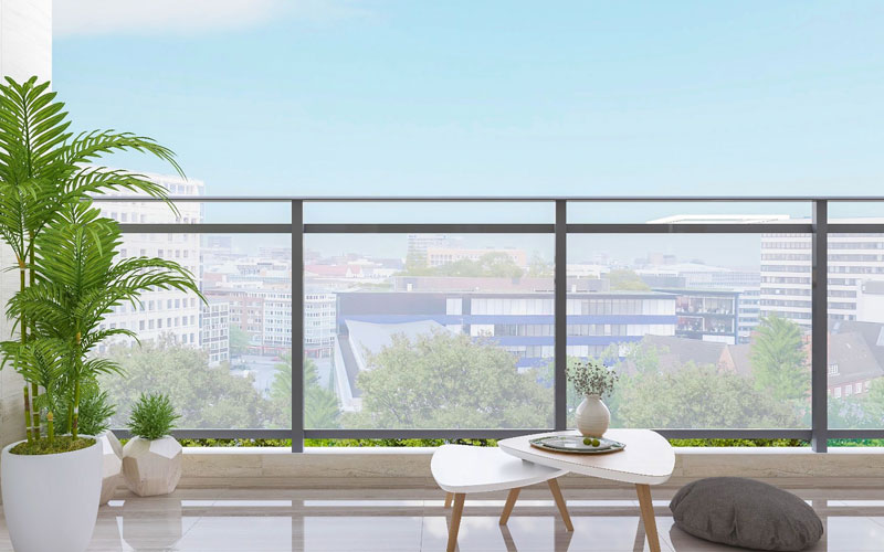 Glass Balcony